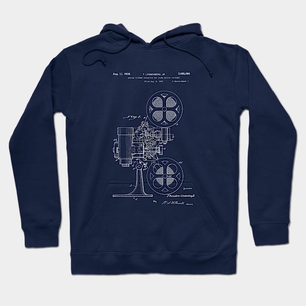 Movie Camera 2 Hoodie by blurryfromspace